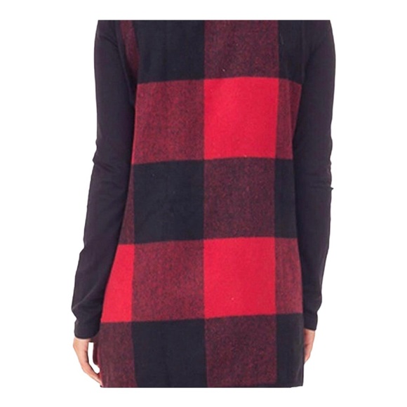 Yacun Red Buffalo Plaid Winter Vest size XL - Picture 10 of 11